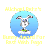 Bunny Award!  I'm l33t now!